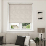 Sutton Blackout Stone Motorised Roller Blind