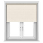 Gobi Blackout Cream Motorised Roller Blind