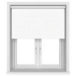 Gobi Blackout White Motorised Roller Blind