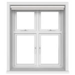 Rumba Blackout Frost Motorised Roller Blind