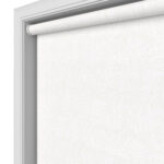 Rumba Blackout Frost Motorised Roller Blind