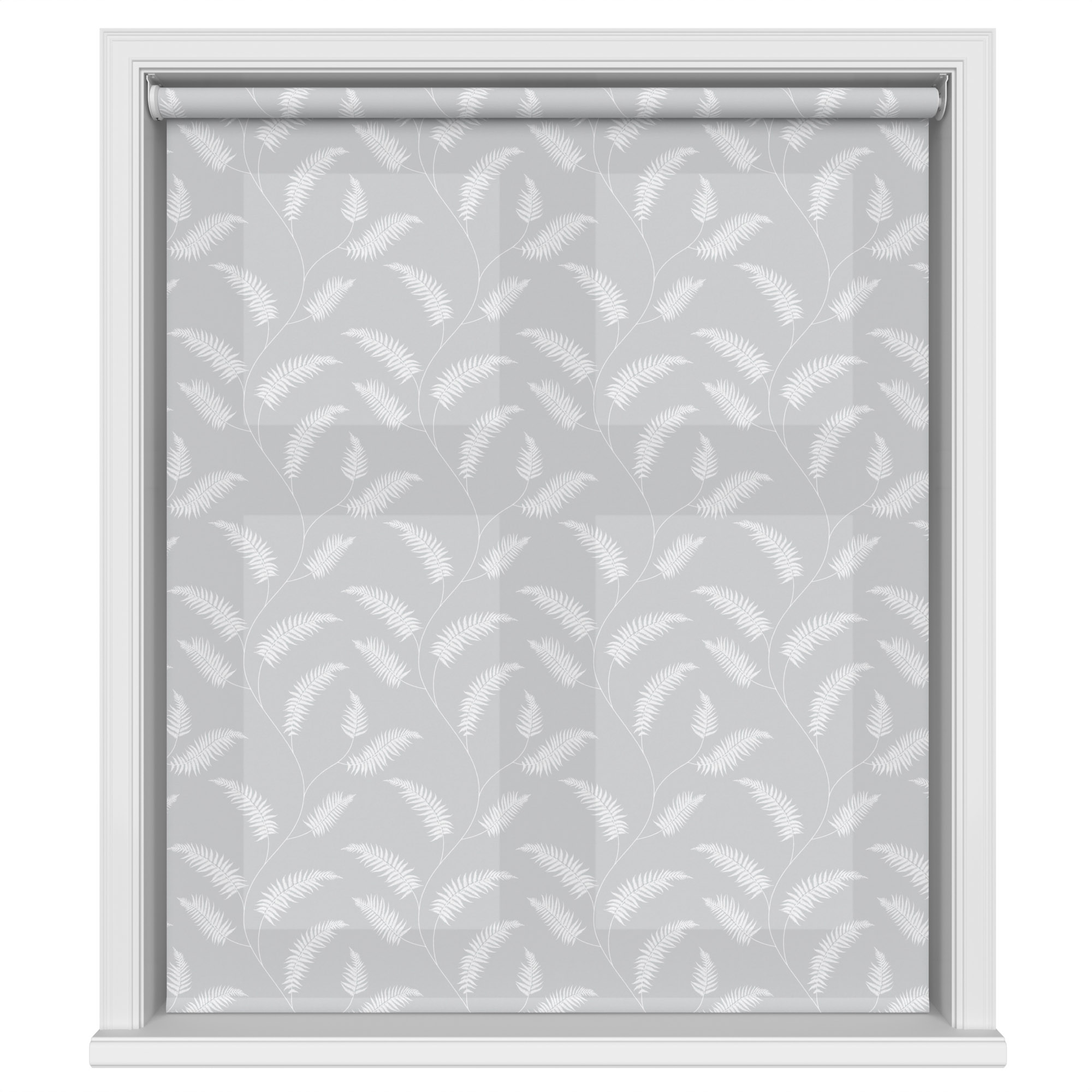 Utopia Steel Grey Motorised Roller Blind - Image 2