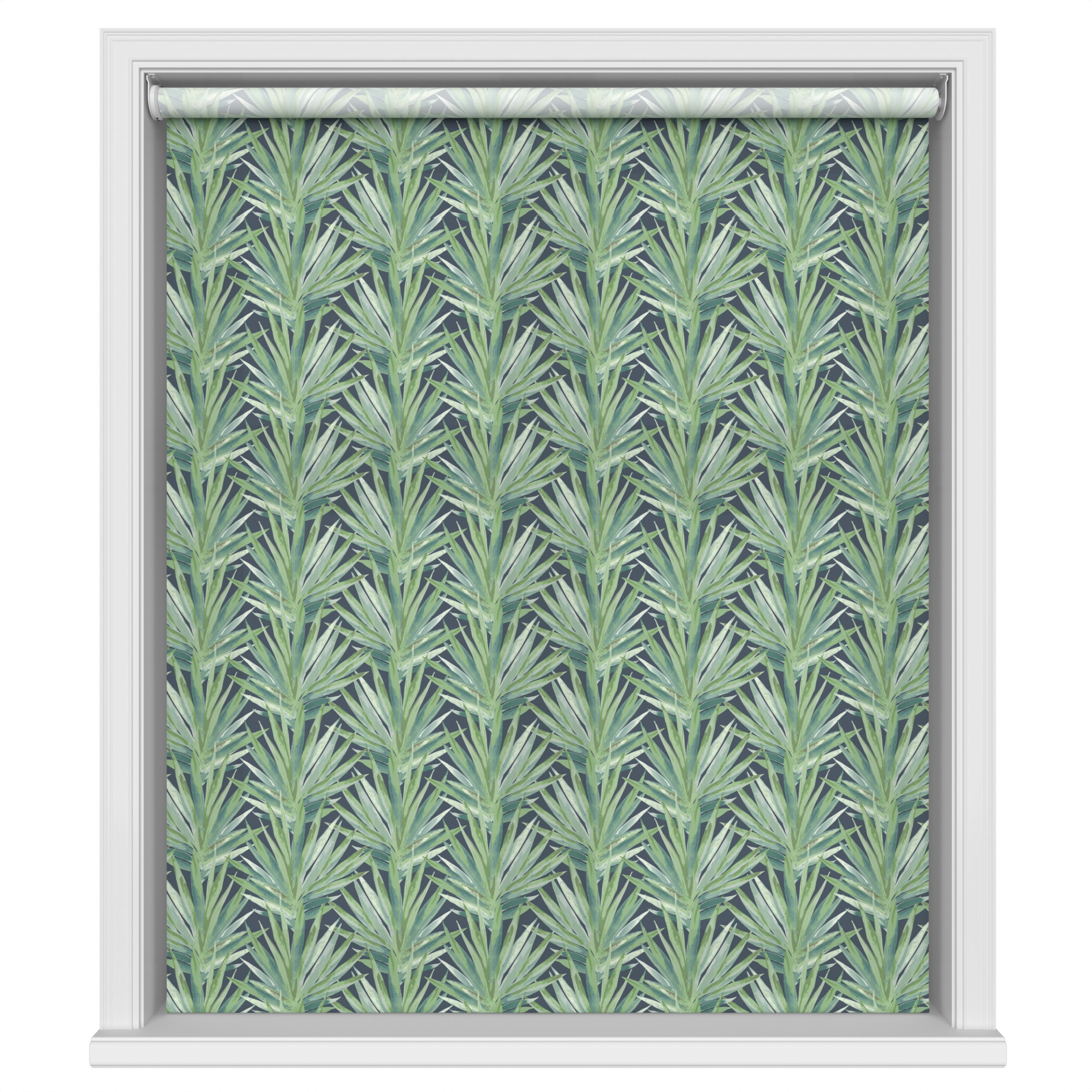 Oasis Dark Rumba Motorised Roller Blind - Image 2