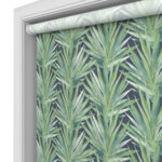 Oasis Dark Rumba Motorised Roller Blind