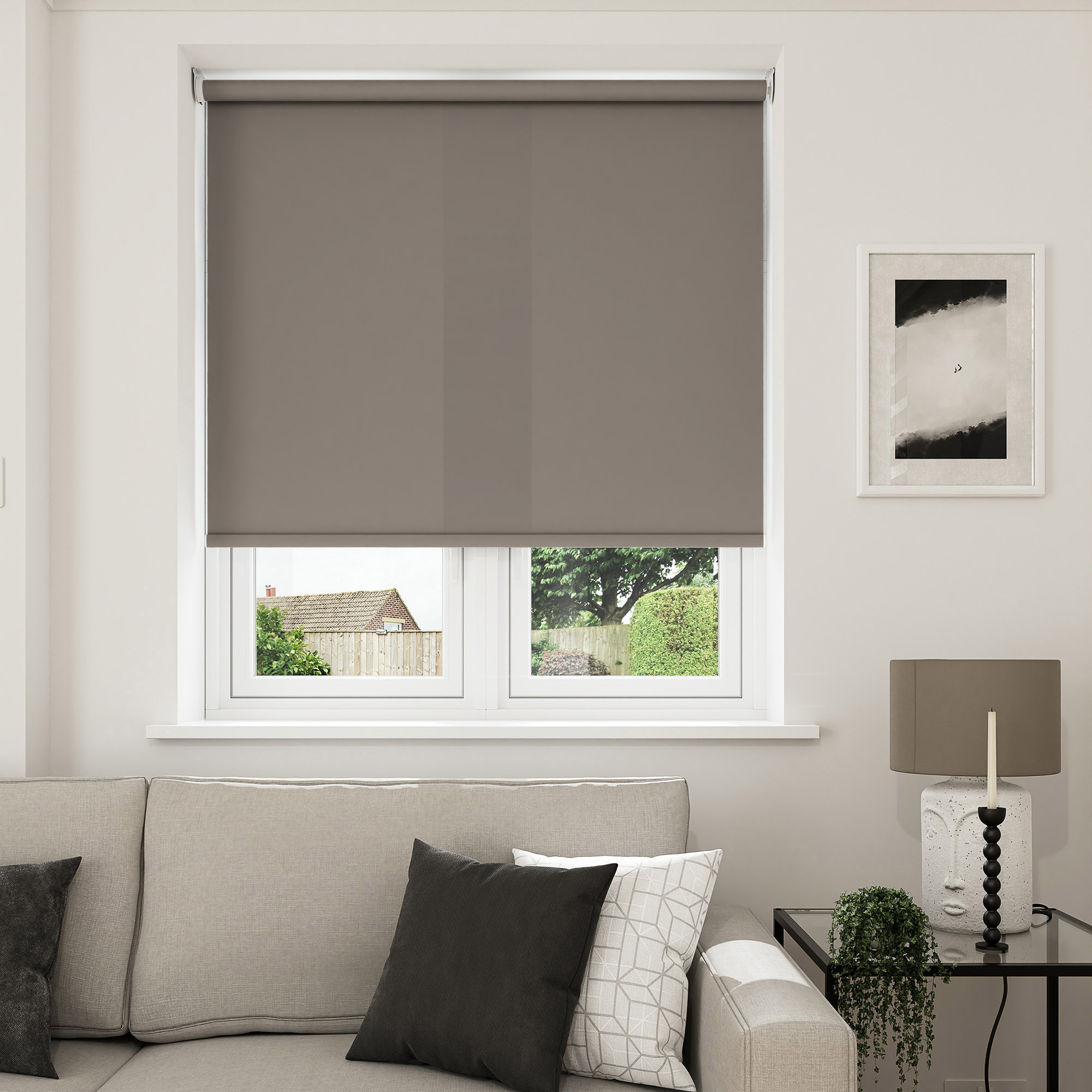 Haven Pebble Drift Motorised Roller Blind - Image 7