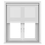 Haven Snowfall Motorised Roller Blind