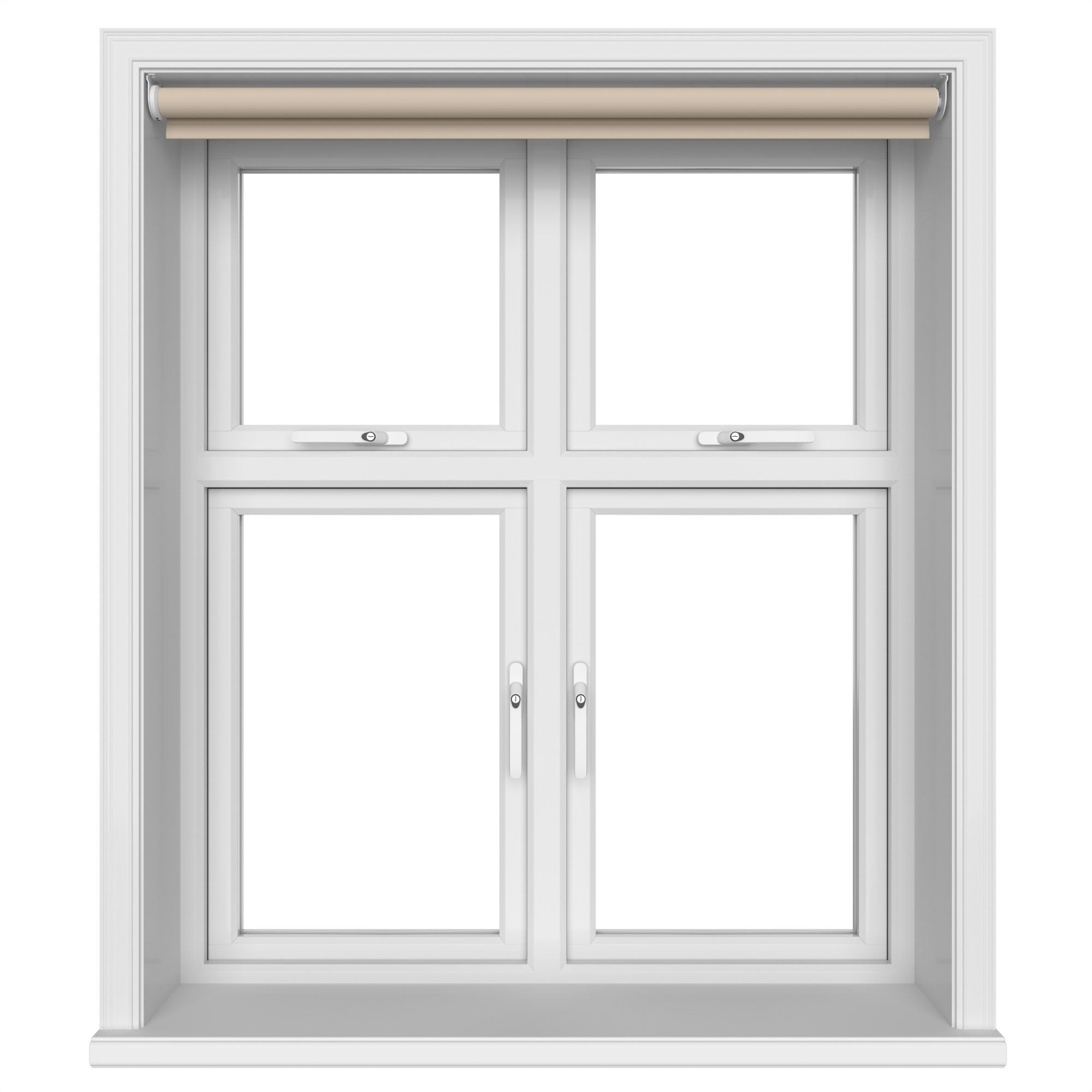 Accent Quaint Beige Motorised Roller Blind - Image 3