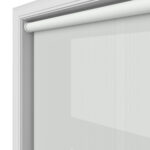 Accent Natural Chalk Motorised Roller Blind