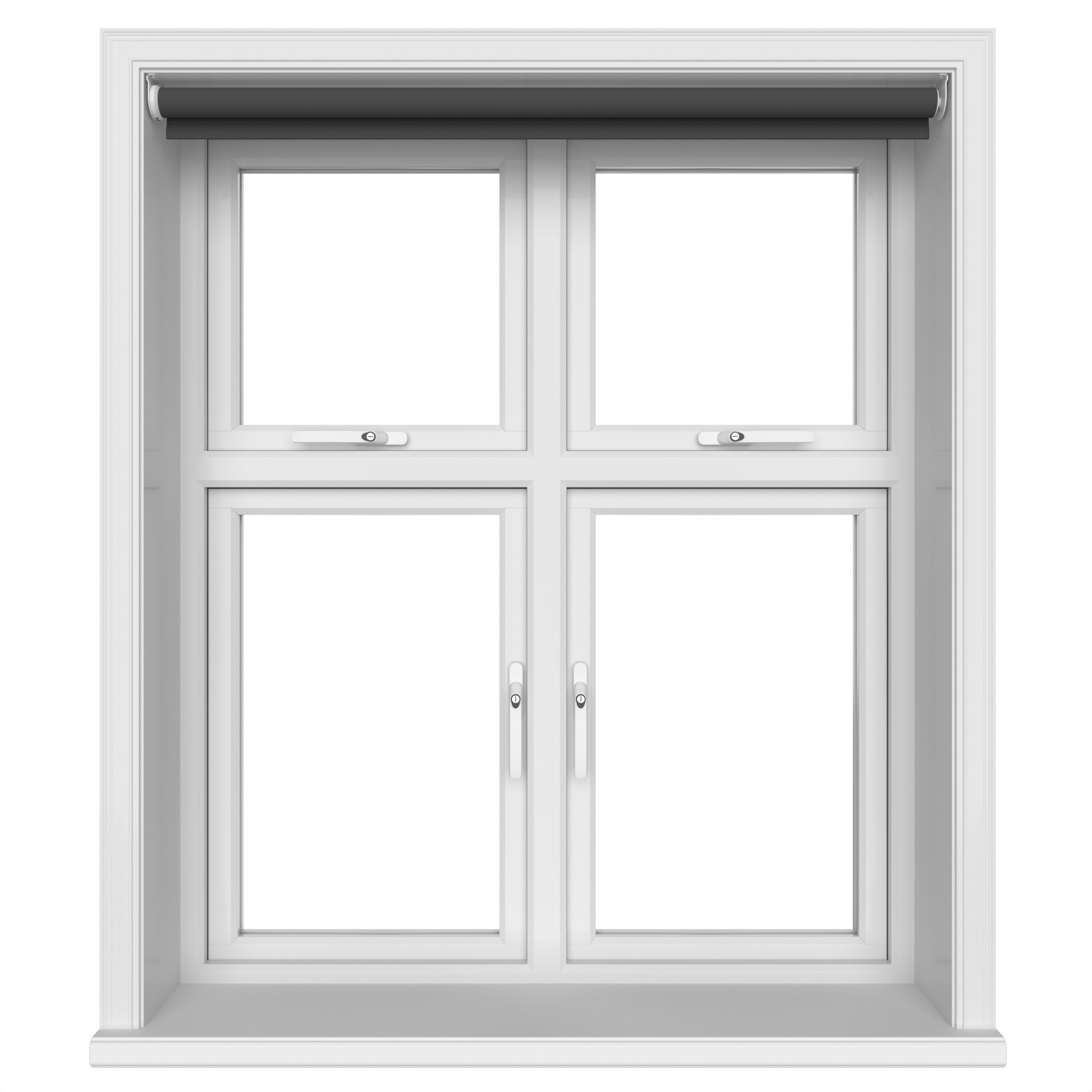 Accent Deep Smoke Motorised Roller Blind - Image 3