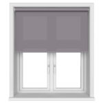 Accent Dark Mist Motorised Roller Blind