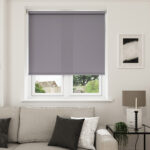 Accent Dark Mist Motorised Roller Blind