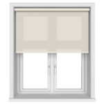 Accent Soft Ivory Motorised Roller Blind