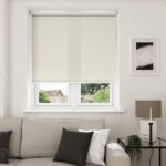 Accent Soft Ivory Motorised Roller Blind
