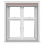 Dover Blush Pink Motorised Roller Blind
