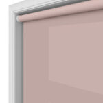 Dover Blush Pink Motorised Roller Blind