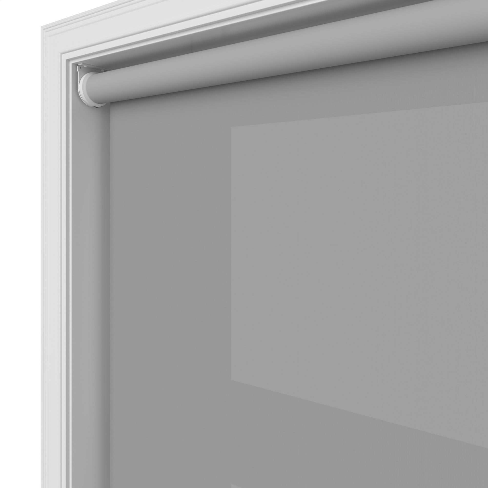 Dover Iron Grey Motorised Roller Blind - Image 4