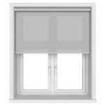 Dover Light Grey Motorised Roller Blind