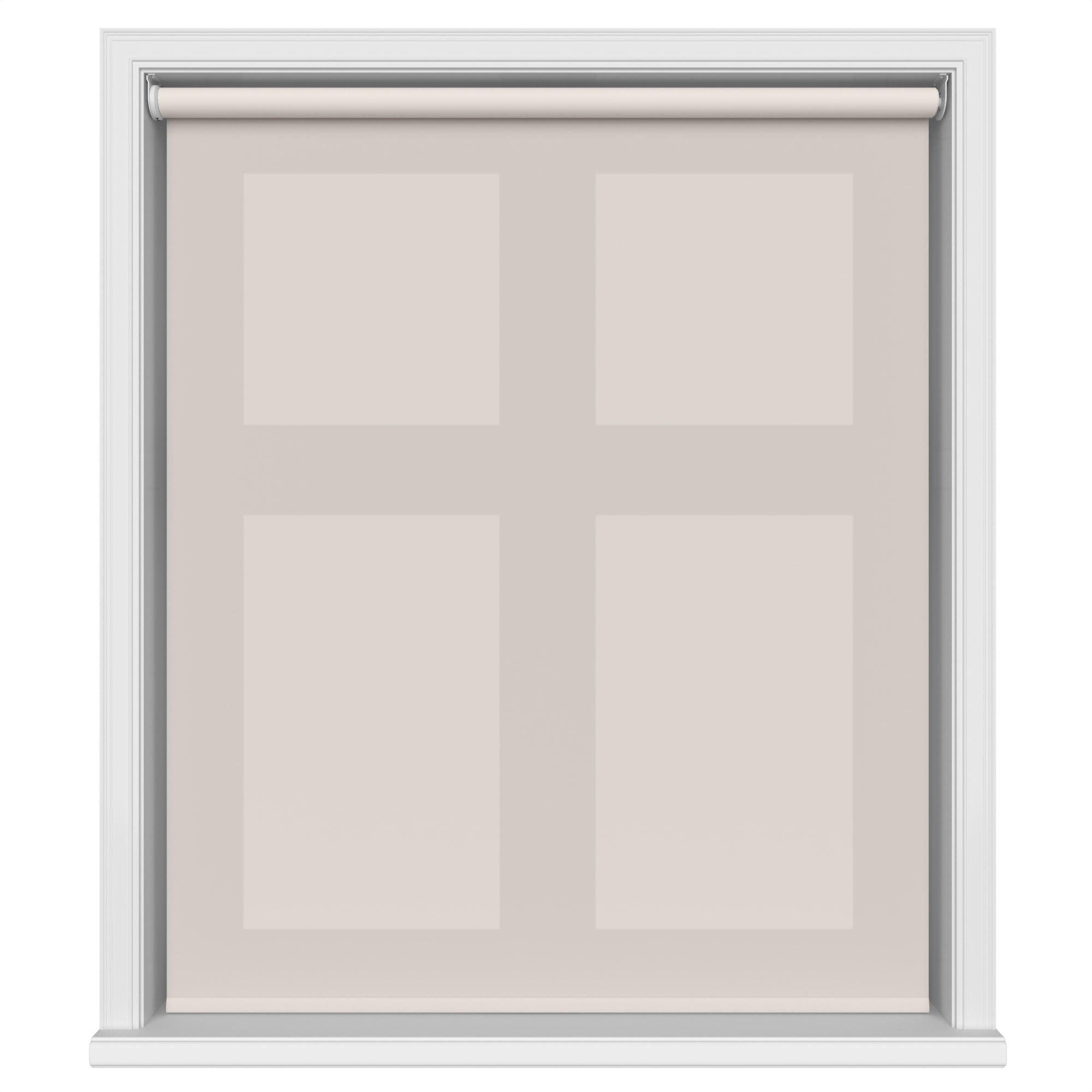 Dover Soft Dove Motorised Roller Blind - Image 2