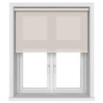 Dover Soft Dove Motorised Roller Blind