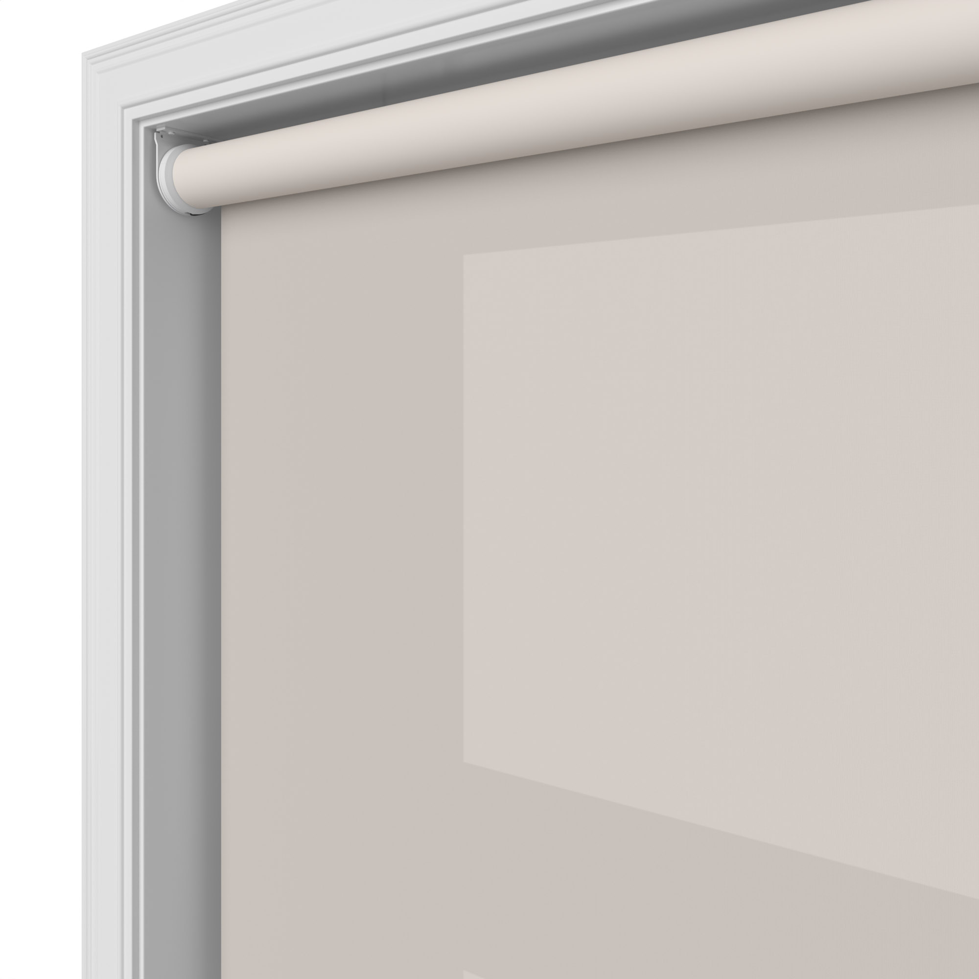 Dover Soft Dove Motorised Roller Blind - Image 4