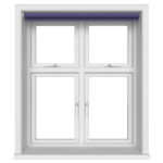 Dover Majestic Violet Motorised Roller Blind