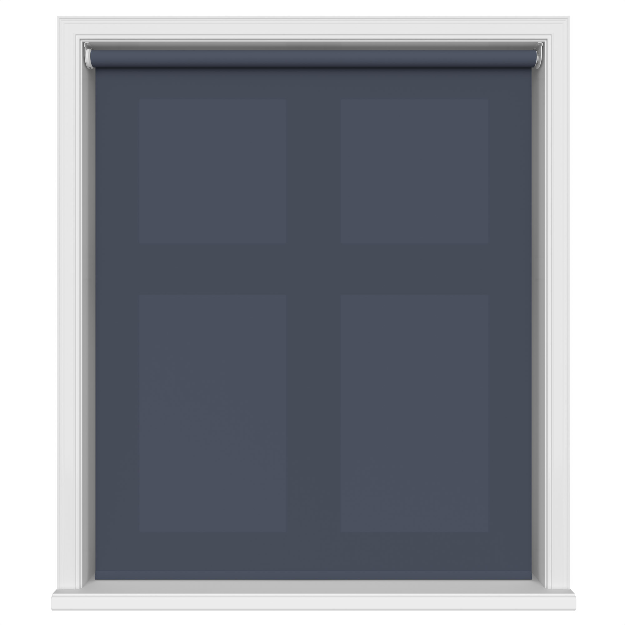 Dover Deep Indigo Motorised Roller Blind - Image 2