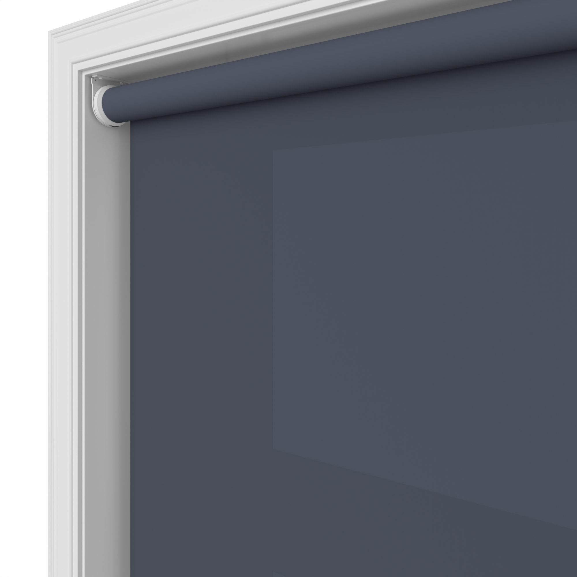 Dover Deep Indigo Motorised Roller Blind - Image 4