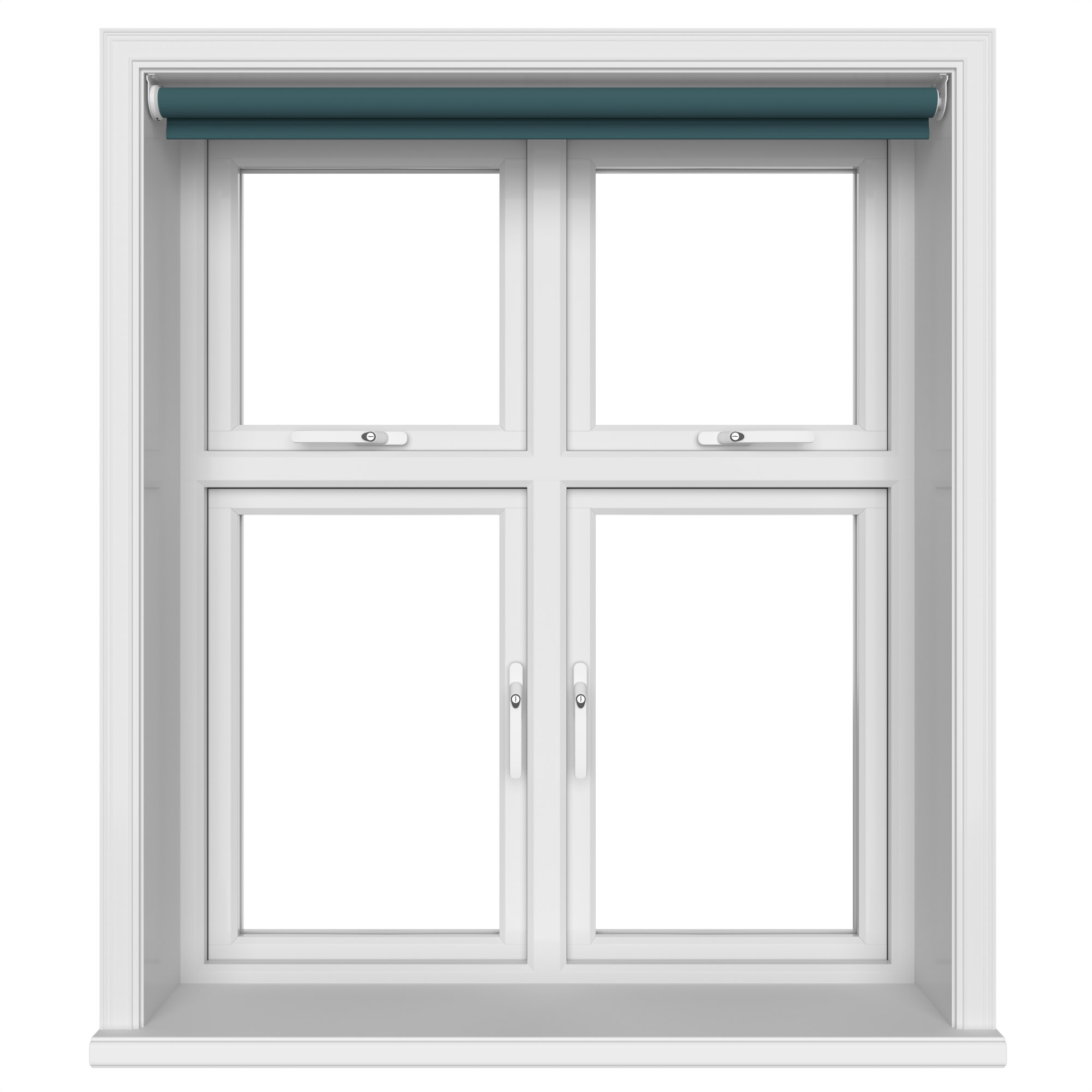 Dover Teal Depth Motorised Roller Blind - Image 3