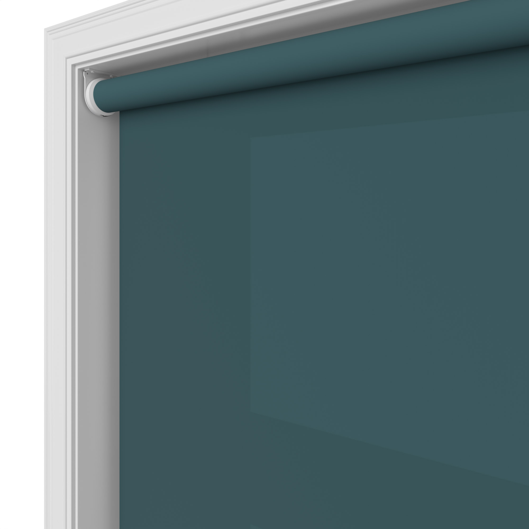 Dover Teal Depth Motorised Roller Blind - Image 4
