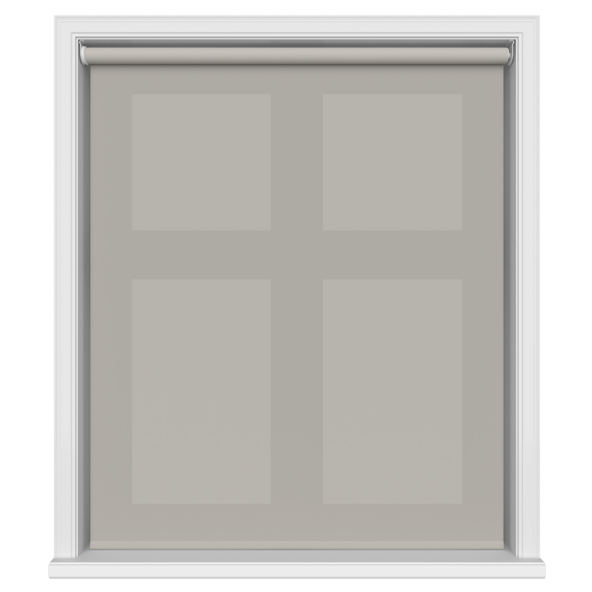 Dover Warm Pebble Motorised Roller Blind - Image 2