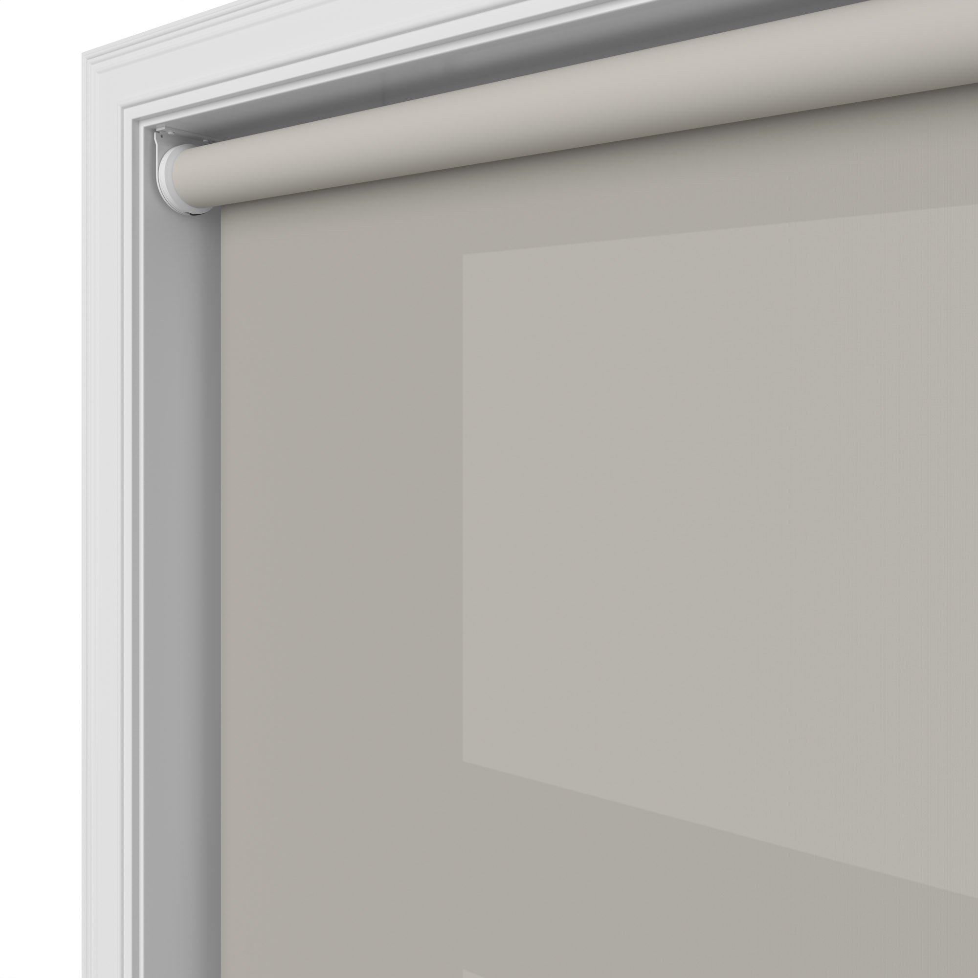 Dover Warm Pebble Motorised Roller Blind - Image 4