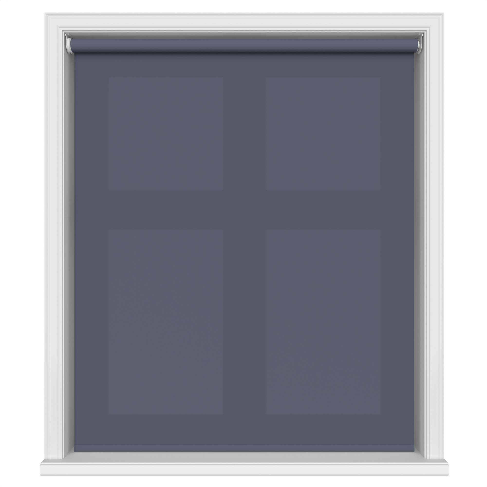 Dover Twilight Blue Motorised Roller Blind - Image 2