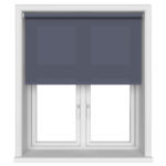 Dover Twilight Blue Motorised Roller Blind
