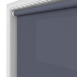 Dover Twilight Blue Motorised Roller Blind