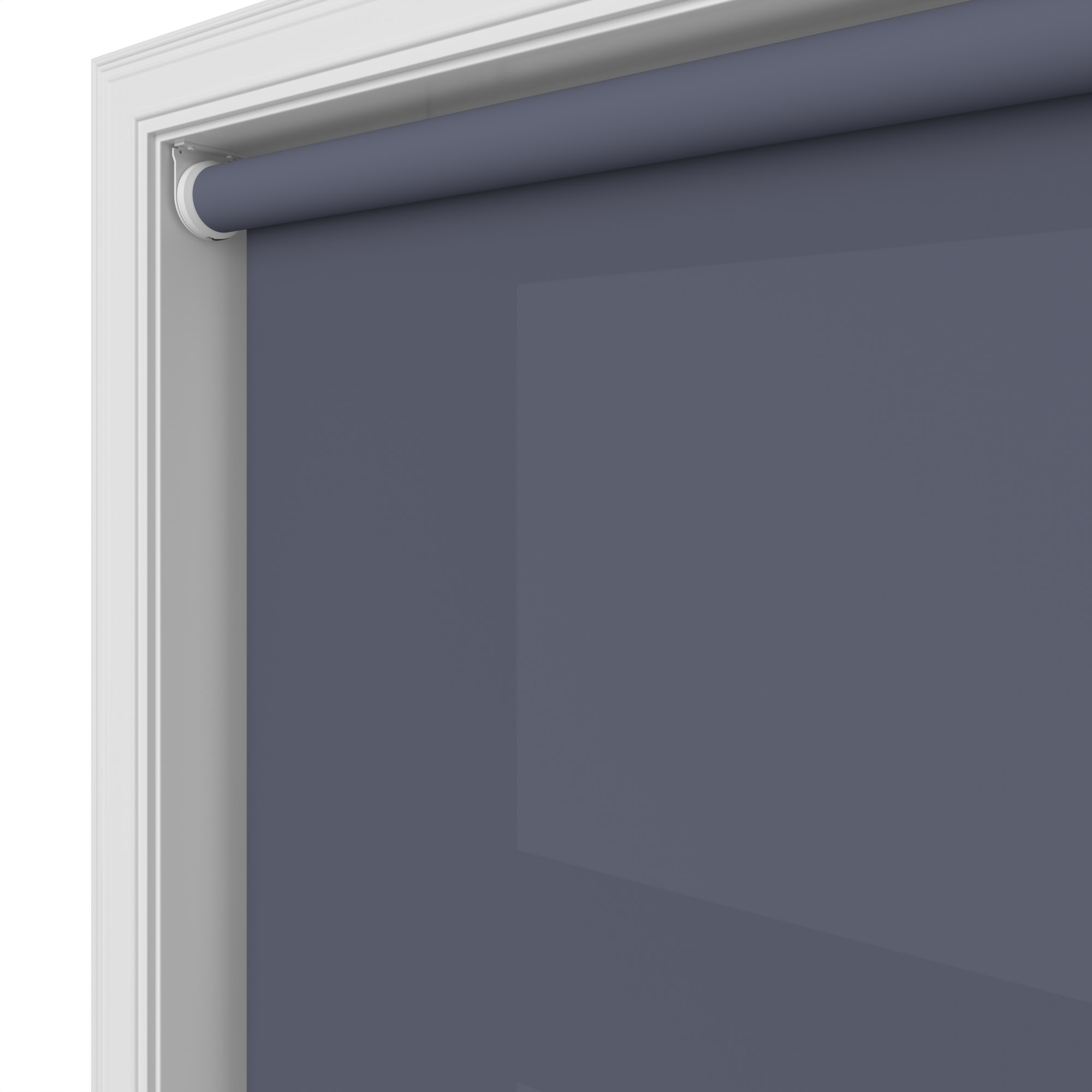 Dover Twilight Blue Motorised Roller Blind - Image 4
