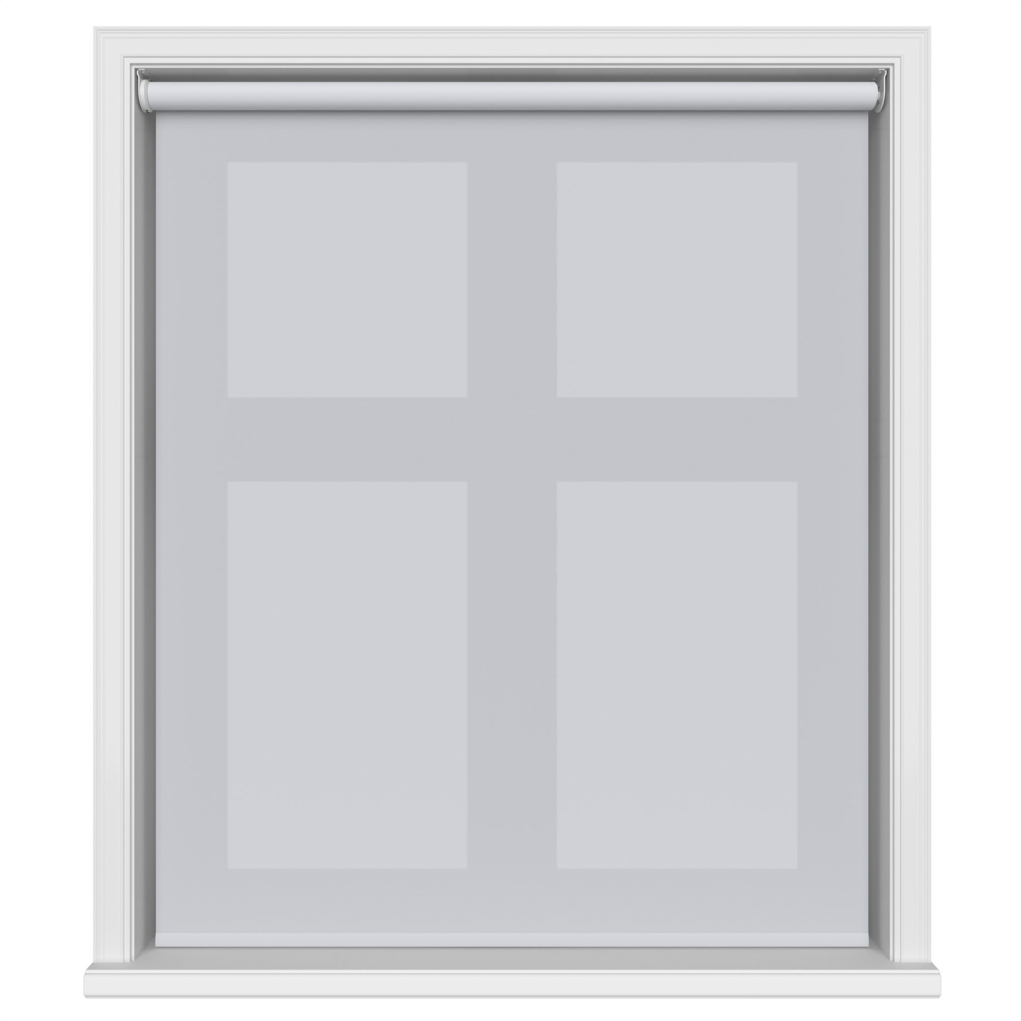 Dover Subtle Grey Motorised Roller Blind - Image 2