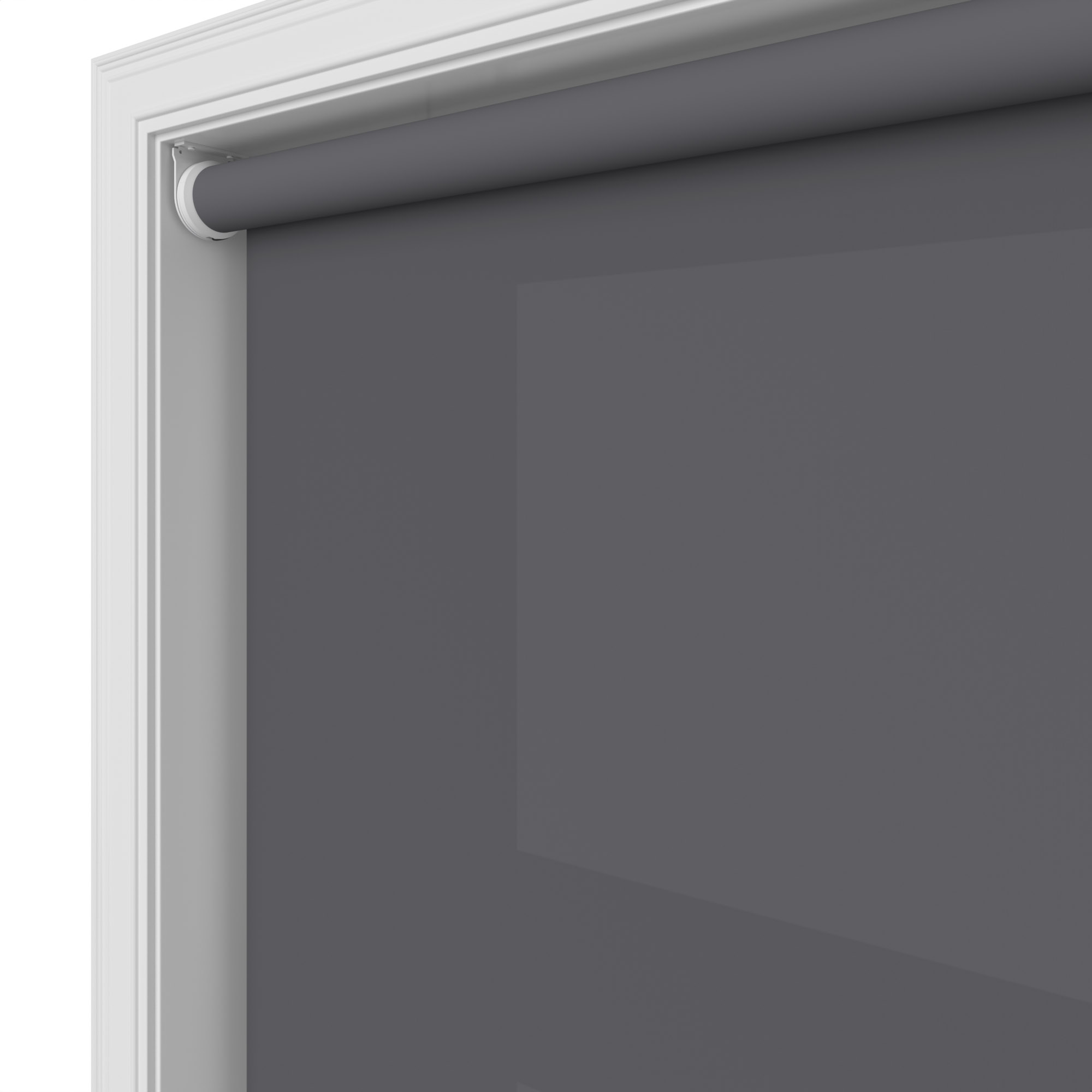 Dover Gunmetal Motorised Roller Blind - Image 4