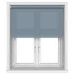 Dover Gentle Blue Motorised Roller Blind