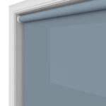 Dover Gentle Blue Motorised Roller Blind