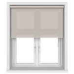 Dover Warm Sand Motorised Roller Blind