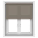 Dover Mushroom Beige Motorised Roller Blind