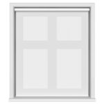 Dover Pure White Motorised Roller Blind