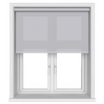 Dover Pale Grey Motorised Roller Blind