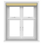 Dover Blackout Sunlit Yellow Motorised Roller Blind