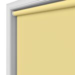 Dover Blackout Sunlit Yellow Motorised Roller Blind