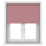 Dover Blackout Rosy Dawn Motorised Roller Blind