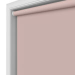 Dover Blackout Blush Pink Motorised Roller Blind