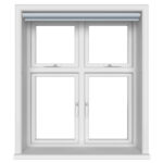 Dover Blackout Skyline Blue Motorised Roller Blind