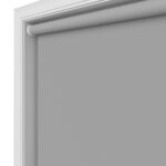 Dover Blackout Iron Grey Motorised Roller Blind