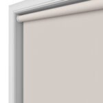 Dover Blackout Soft Dove Motorised Roller Blind